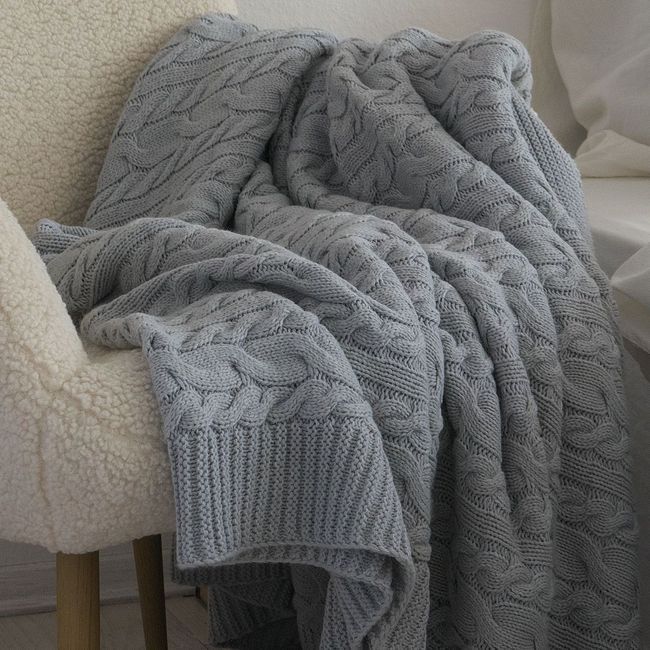 Покривало 170x240 La Modno Genova Sky Gray 200239 фото