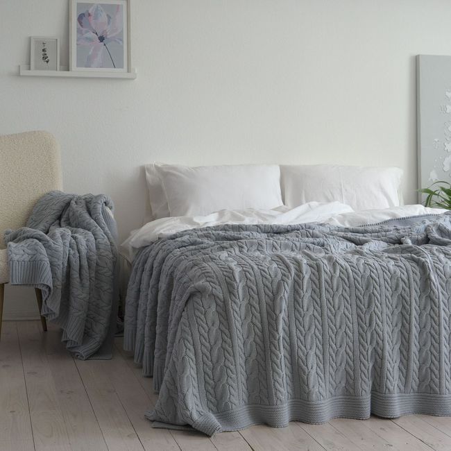 Покривало 170x240 La Modno Genova Sky Gray 200239 фото