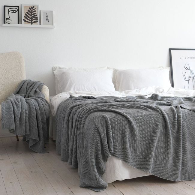 Покривало 170x240 La Modno Corn Gray 200347 фото