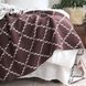 Плед 150x200 La Modno Diamond Brown-Ecru   200179 фото 4