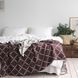 Плед 150x200 La Modno Diamond Brown-Ecru   200179 фото 1