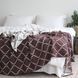 Плед 150x200 La Modno Diamond Brown-Ecru   200179 фото 5