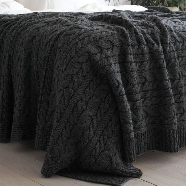 Покривало 170x240 La Modno Genova Anthracite 200259 фото