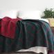 Плед 150x200 La Modno Diamond Green-Burgundy  200261 фото 3
