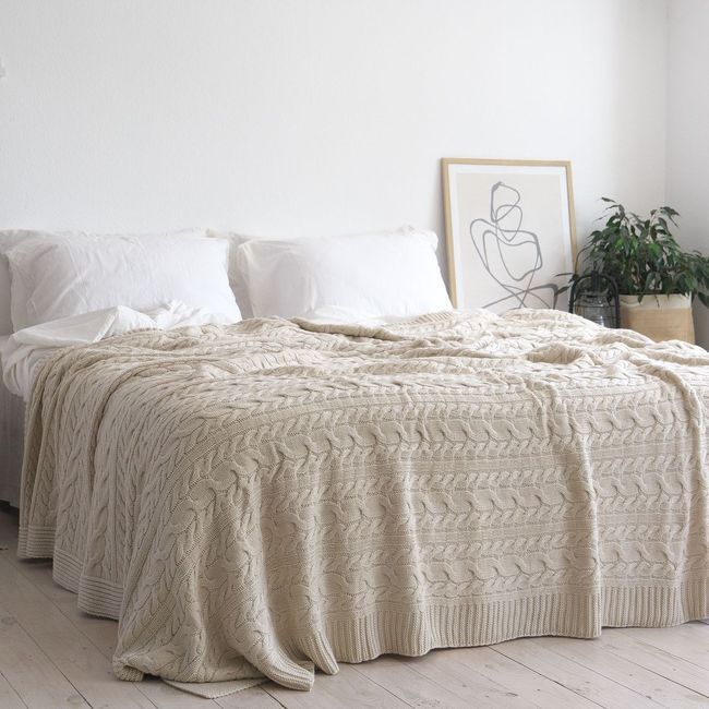 Покривало 220x240 La Modno Genova Vanilla Cream 200245 фото