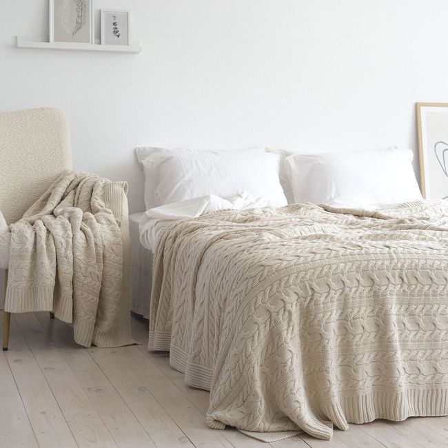 Покривало 220x240 La Modno Genova Vanilla Cream 200245 фото