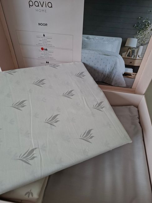 Постільна білизна євро Pavia Noor 200x220 сатин 100% бавовна 402497 фото