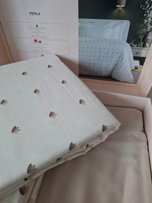 Постільна білизна євро Pavia Perla 200x220 сатин 100% бавовна 402498 фото