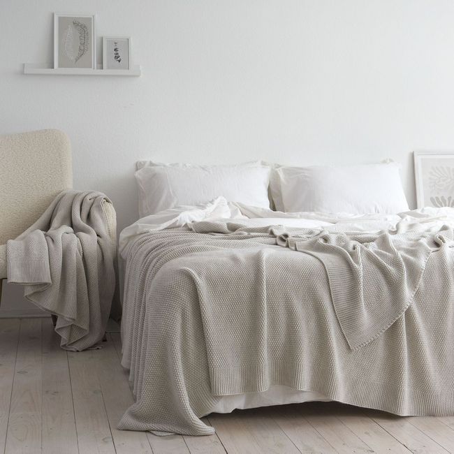 Покривало 170x240 La Modno Corn Natural Linen  200243 фото