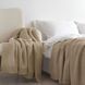 Вовняний плед 130x170 La Modno WoolCotton Balance Champagne Beige бежевий 200430 фото 3