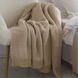 Вовняний плед 130x170 La Modno WoolCotton Balance Champagne Beige бежевий 200430 фото 1