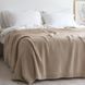 Вовняний плед 150x200 La Modno WoolCotton Balance Champagne Beige бежевий 200429 фото 4
