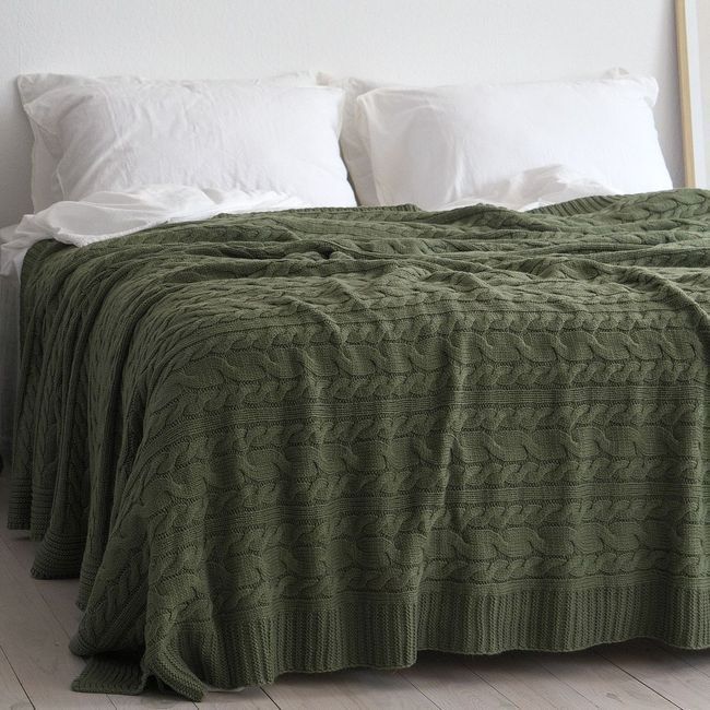 Покривало 220x240 La Modno Genova Olive 200262 фото