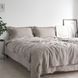Постільна білизна євро жакардова La Modno Jacquard Stonewashed Simply Taupe 200x220 200433 фото 2