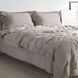Постільна білизна євро жакардова La Modno Jacquard Stonewashed Simply Taupe 200x220 200433 фото 3