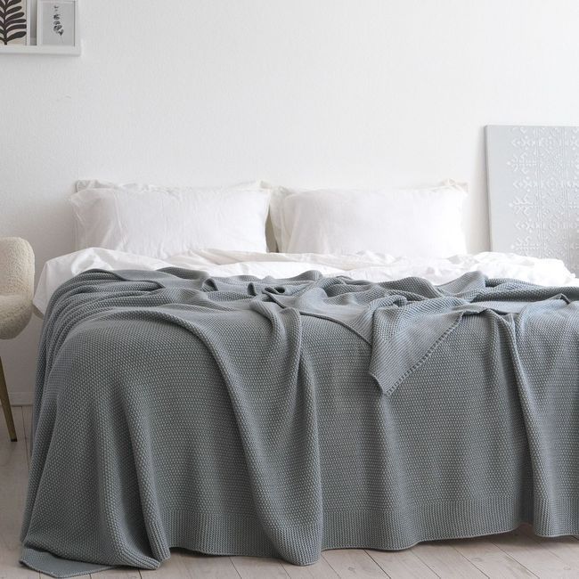 Покривало 220x240 La Modno Corn Green-Gray 200375 фото