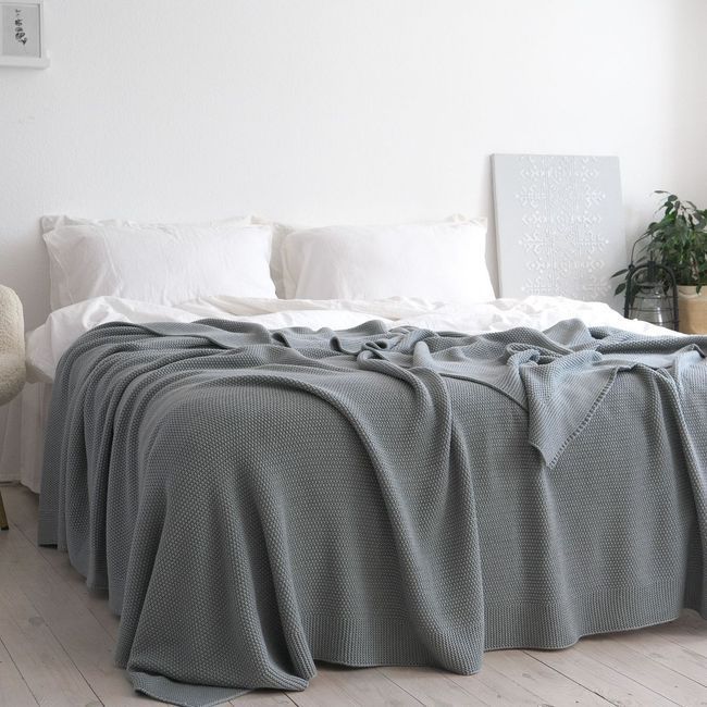 Покривало 220x240 La Modno Corn Green-Gray 200375 фото