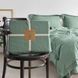 Постільна білизна євро жакардова La Modno Jacquard Stonewashed Sage Green 200x220 200435 фото 9