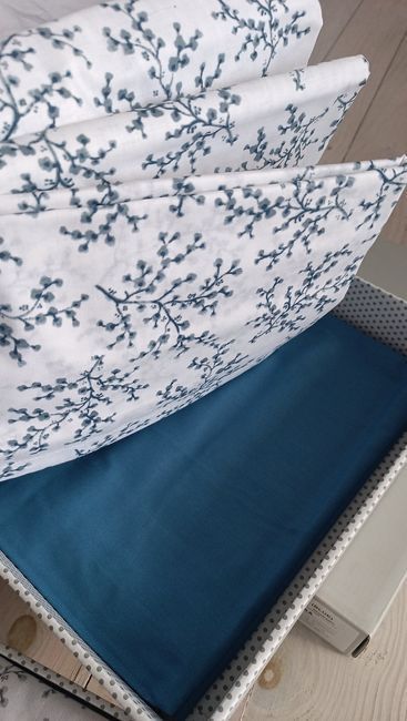 Постільна білизна євро Pavia Siena Indigo Rnf ранфорс 100% бавовна 402381 фото