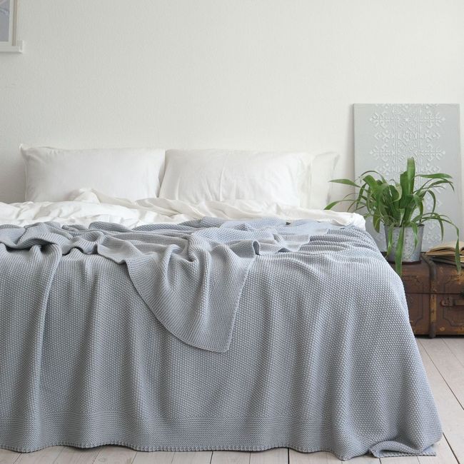 Покривало 170x240 La Modno Corn Sky Gray 200242 фото