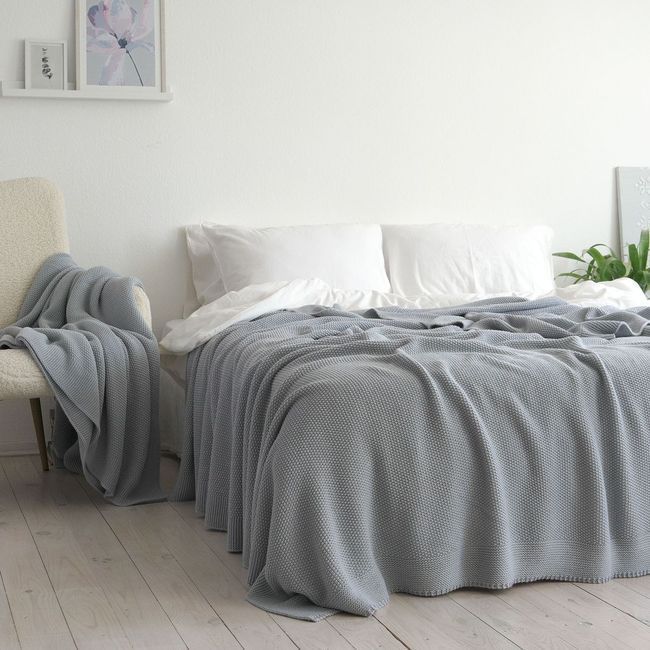 Покривало 170x240 La Modno Corn Sky Gray 200242 фото