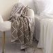 Плед 150x200 La Modno Diamond Dark Beige-Beige  200177 фото 6